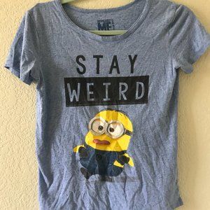 Despicable Me Minion Graphic Short Sleeve T-Shirt